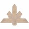 Ekena Millwork Redmond Smooth Timber Gable Bracket, Douglas Fir, 36"W x 24"H x 3 1/2"D x 5 1/2"F, 16/12 Pitch GBW036X24X0406RED00SDF - alternate 1